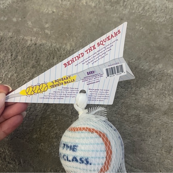 NWT Bark Tennis Balls - Picture 3 of 4